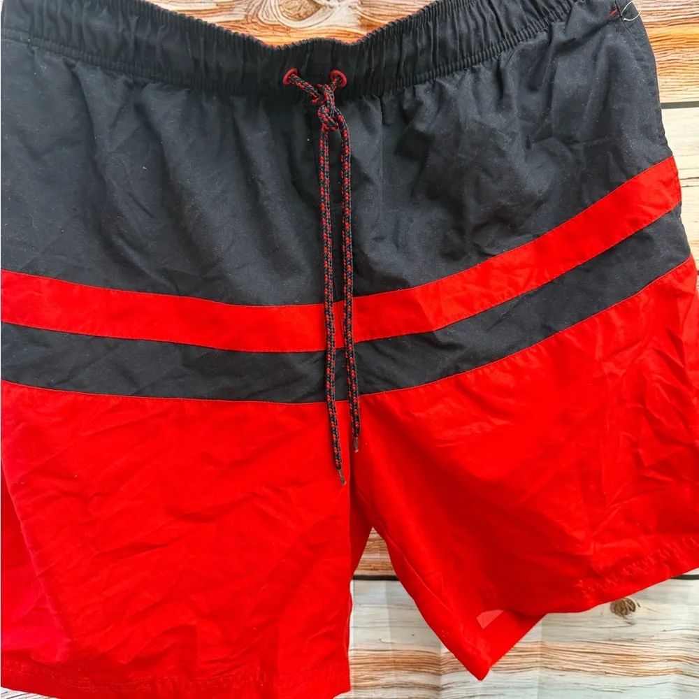 George Black and Red Men's Shorts‎